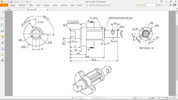 Cách ẩnhiện các cạnh cần thiết trong xuất bản vẽ Drawing của SolidWorks   Trung tâm CADCAM